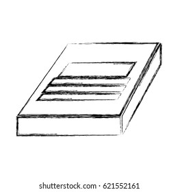 text book isolated icon
