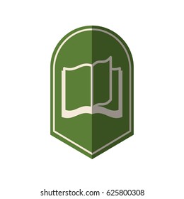 text book isolated icon