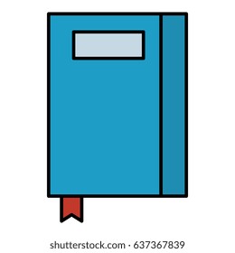 text book isolated icon