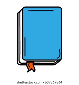 text book isolated icon