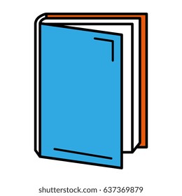 text book isolated icon