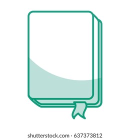 text book isolated icon