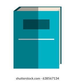 text book isolated icon