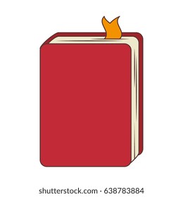 text book isolated icon