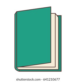 text book isolated icon