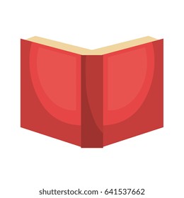 text book isolated icon