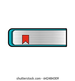 text book isolated icon