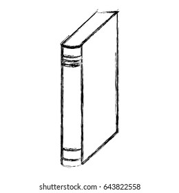 text book isolated icon