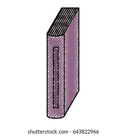 text book isolated icon