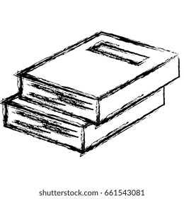 text book isolated icon