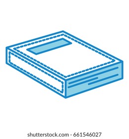 text book isolated icon