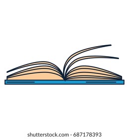 text book isolated icon