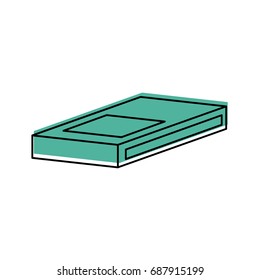text book isolated icon