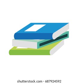 text book isolated icon