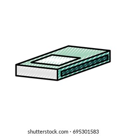 text book isolated icon