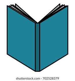 text book isolated icon