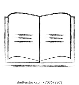 text book isolated icon
