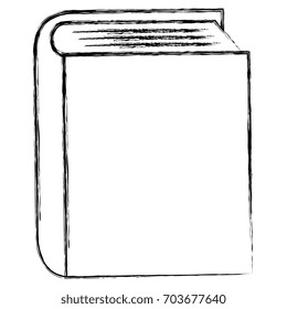 text book isolated icon