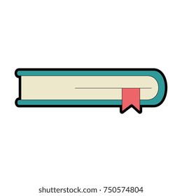 text book isolated icon