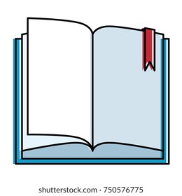 text book isolated icon
