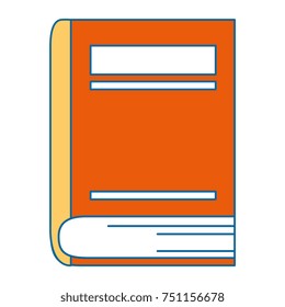 text book isolated icon