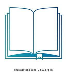 text book isolated icon