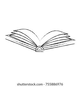 text book isolated icon
