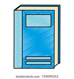 text book isolated icon