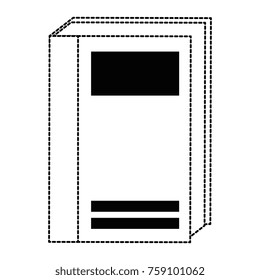 text book isolated icon