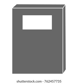 text book isolated icon