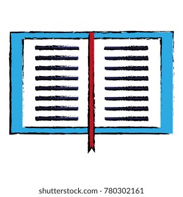 text book isolated icon