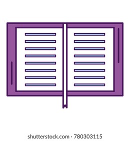 text book isolated icon