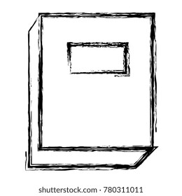 text book isolated icon