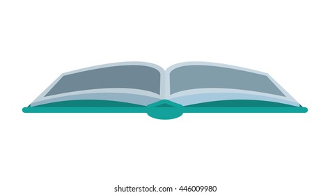 text book isolated icon design, vector illustration  graphic 