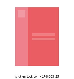 diseño de ilustraciones vectoriales aisladas de aprendizaje de libros de texto