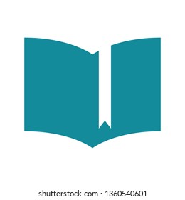 text book library isolated icon