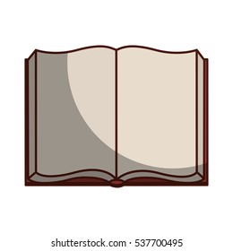 text book library isolated icon vector illustration design