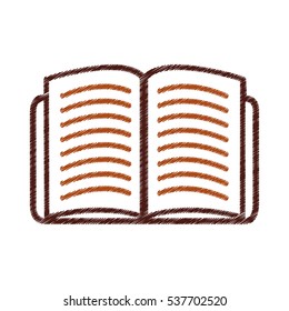 text book library isolated icon vector illustration design