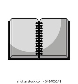 text book library isolated icon vector illustration design