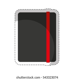 text book library isolated icon vector illustration design