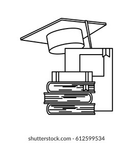 text book library isolated icon