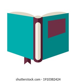 diseño de ilustraciones vectoriales de suministro de educación abierta de libro de texto