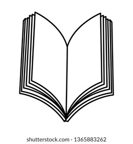 text book open icon