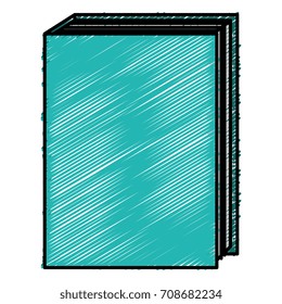 text books isolated icon