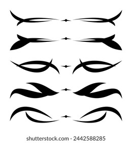 text border vector set. simple design for decoration of greeting cards, posters, social media, brochures.