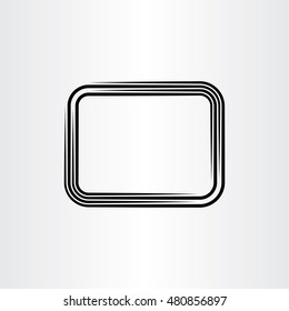 text box background black line frame 