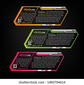 text box circuit template for website