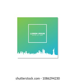 text in the box cover design with ui color