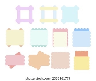 Text Box Decoration Frame Background