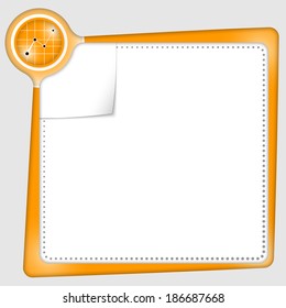 text box for entering  text with graph